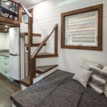 33-Foot Starling Tiny House Built on Gooseneck Trailer by Rewild Homes 0019