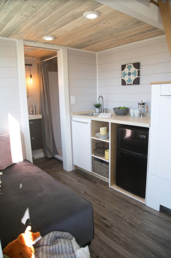34ft Tiny House with Full Size Industrial Kitchen by Tiny Heirloom 0049a
