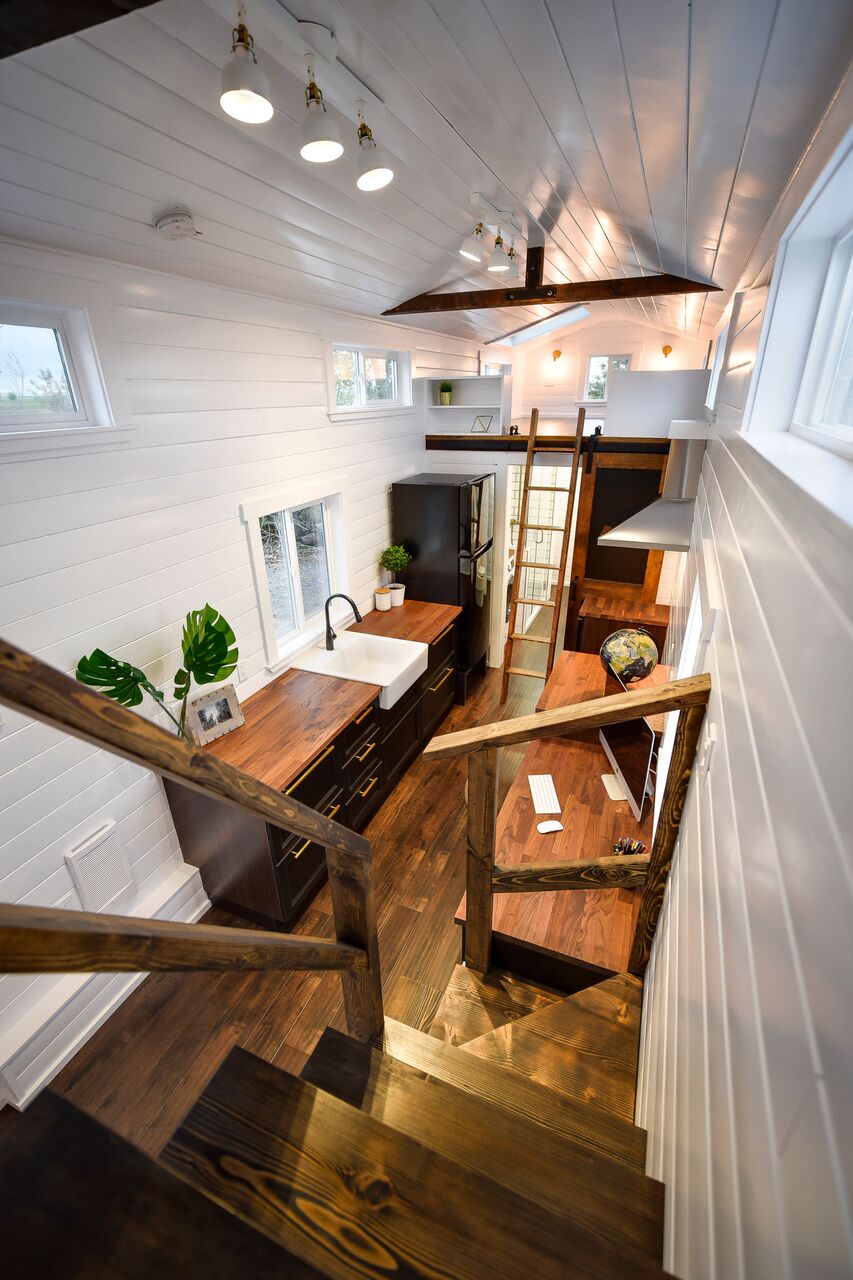 34ft Tiny House with Home Office