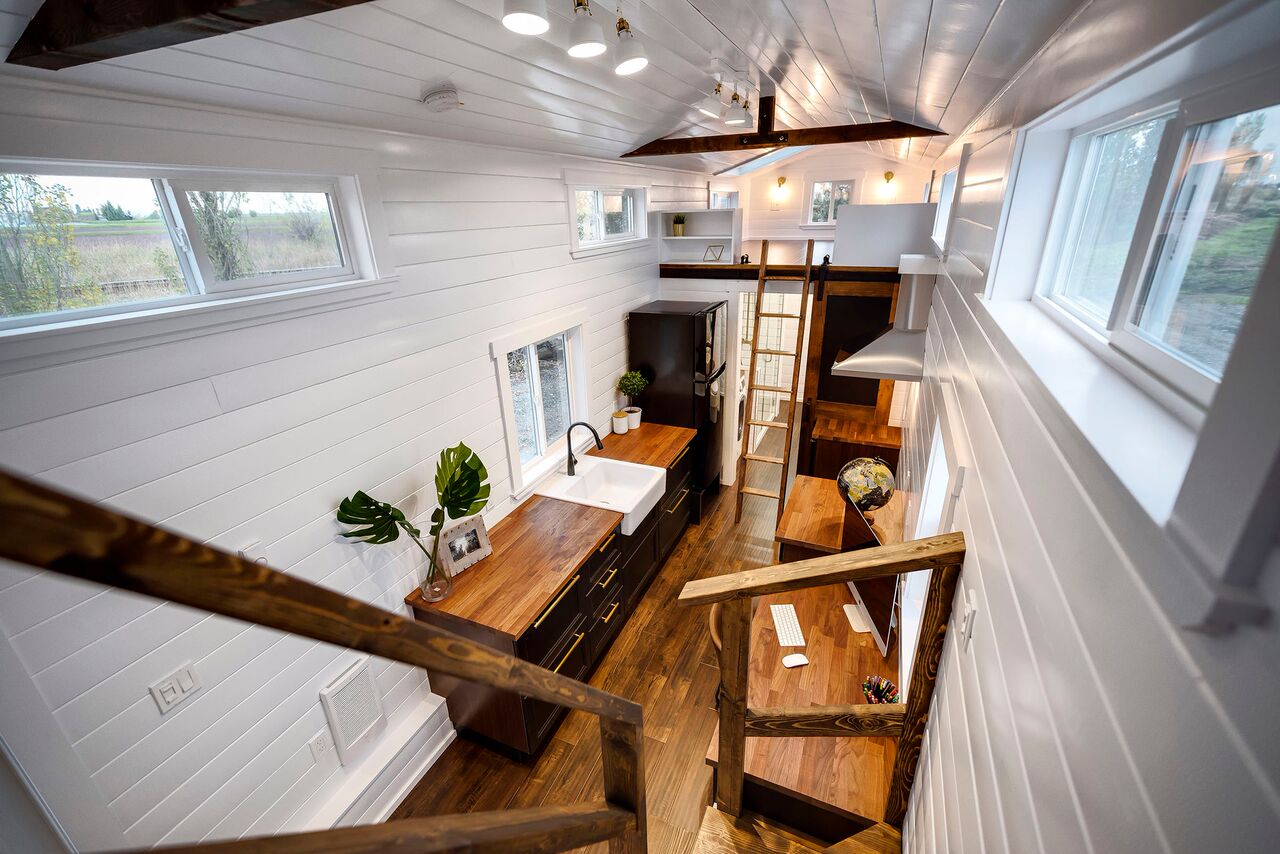 34ft Tiny House with Home Office