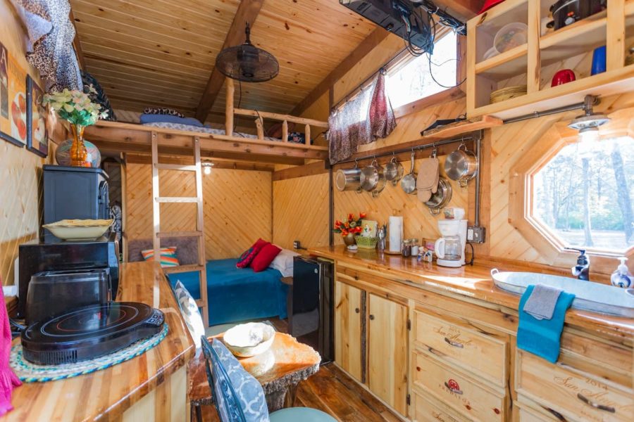 “Hillbilly Chic” Limerence Tiny House (180 sq. ft.) 3