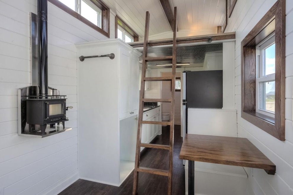 40ft Tiny House Built Using a ‘Disguised’ Shipping Container!