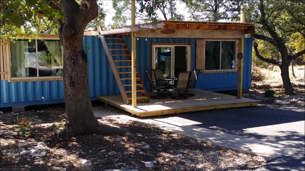 40x8 shipping container tiny home