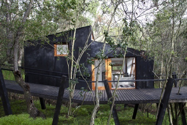 430 Sq. ft. Boardwalk Modern Cabin called Casa Quebrada in Chile