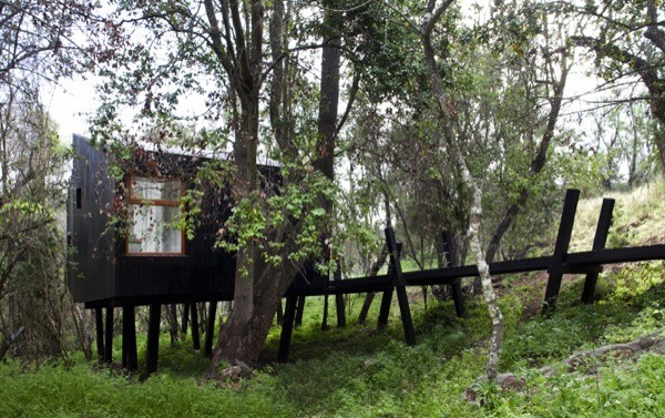 430 Sq. ft. Boardwalk Modern Cabin called Casa Quebrada in Chile