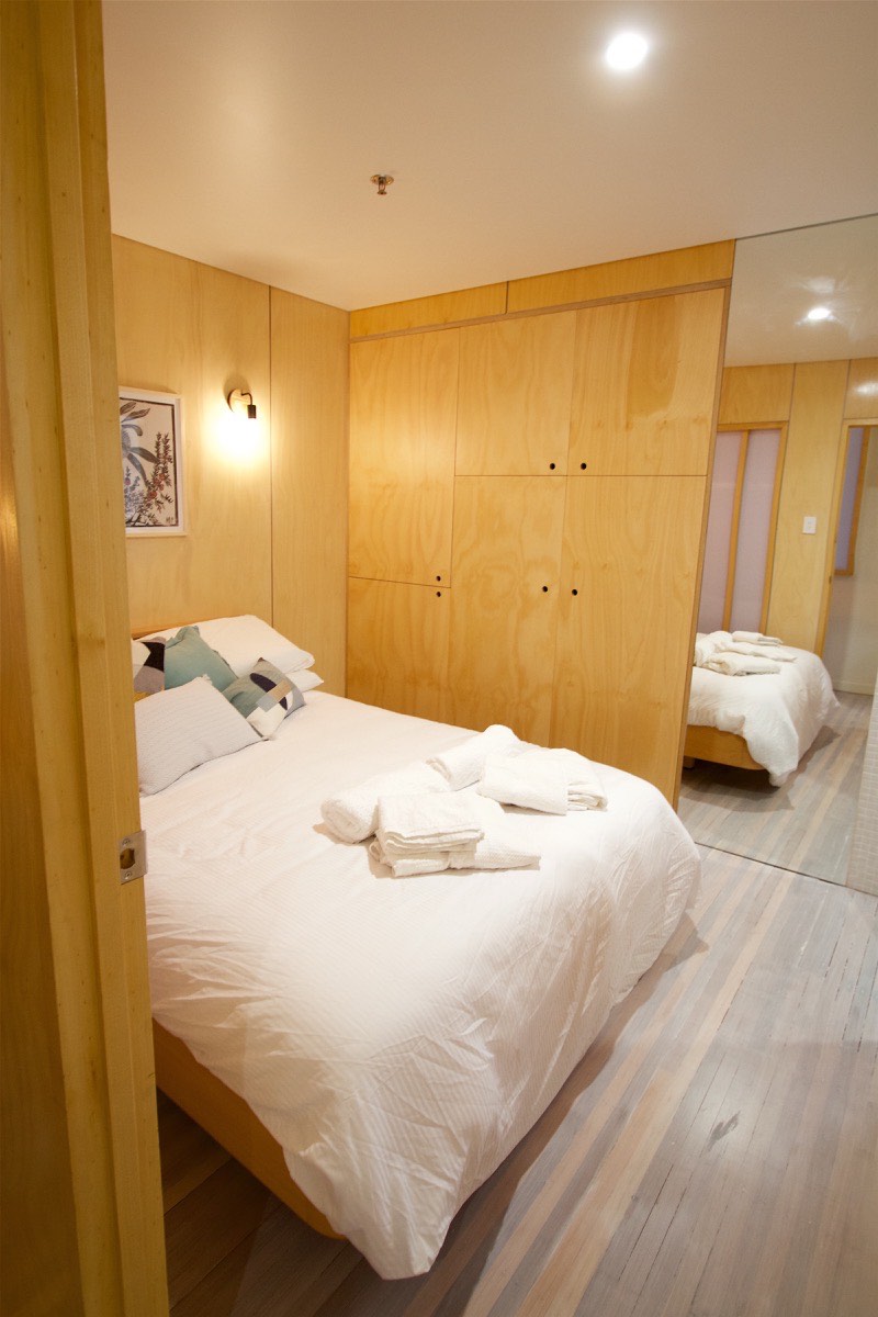 View of Tiny Apartment Renovation