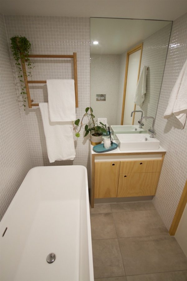 View of Tiny Apartment Renovation