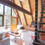 Tahoe A-frame Renovation with Mid-Century Charm 7