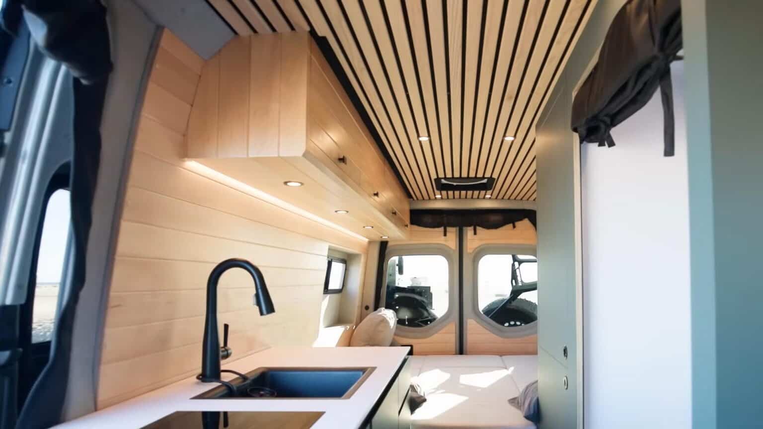 4×4 Dually Van Conversion w/ Pop-Up Tent