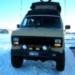 Rare 1979 Ford E250 Converted 4x4 Lifted Camper Van the Adventurer
