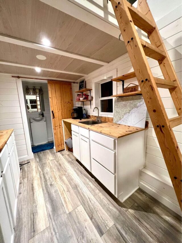 $50,000 Tiny Home with Tall Loft