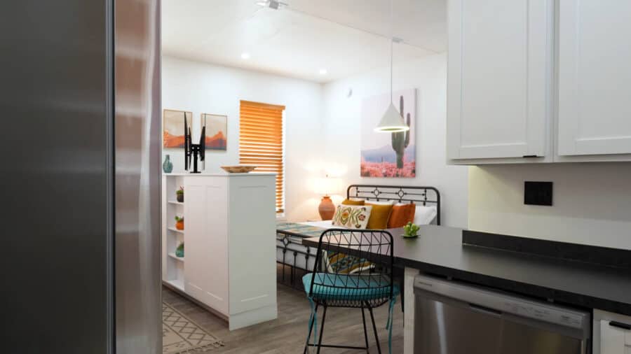 Boxabl Casita one-hour setup and delivery process