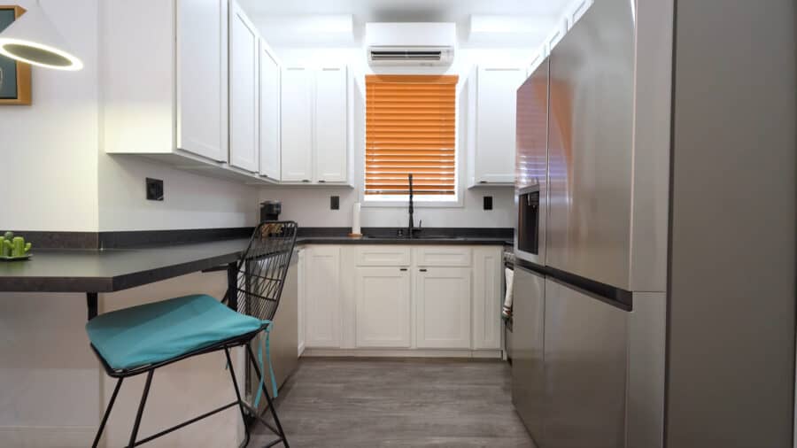 Boxabl Casita studio layout maximizing 375 square feet