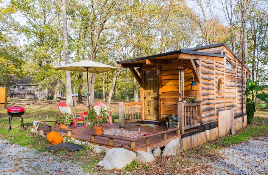 “Hillbilly Chic” Limerence Tiny House (180 sq. ft.)