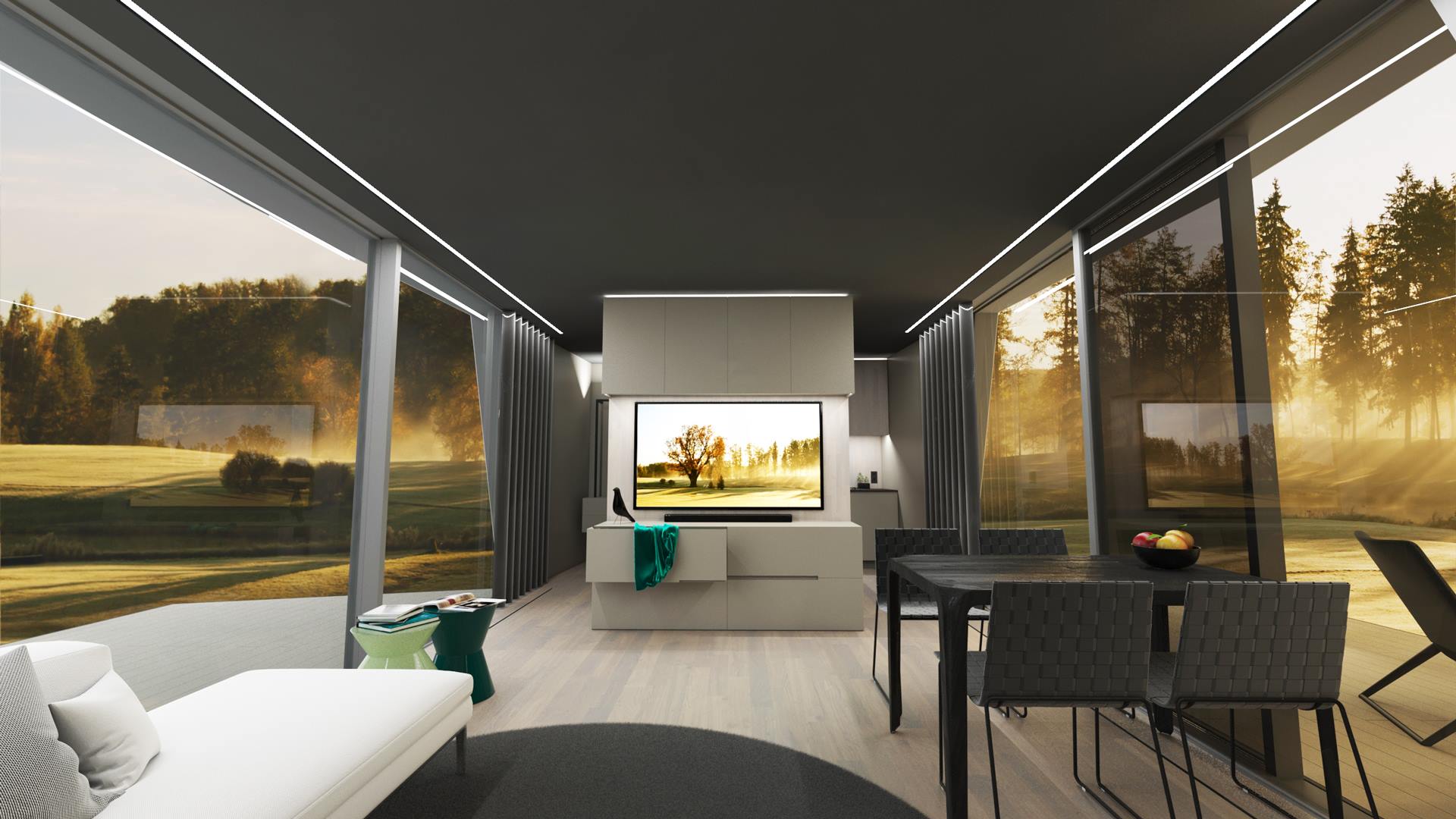 Curated visual reference: Gallery Detail: Iohouse Self Contained Off Grid Prefabricated Tiny House Wonder