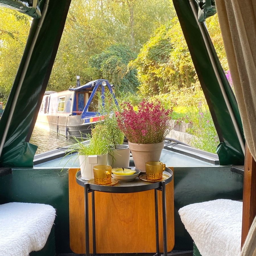 Couple Escapes London Rent On Their Narrowboat