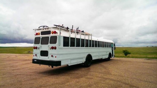 8 Students School Bus Conversion 0053