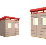 8 x 10 Small house kits