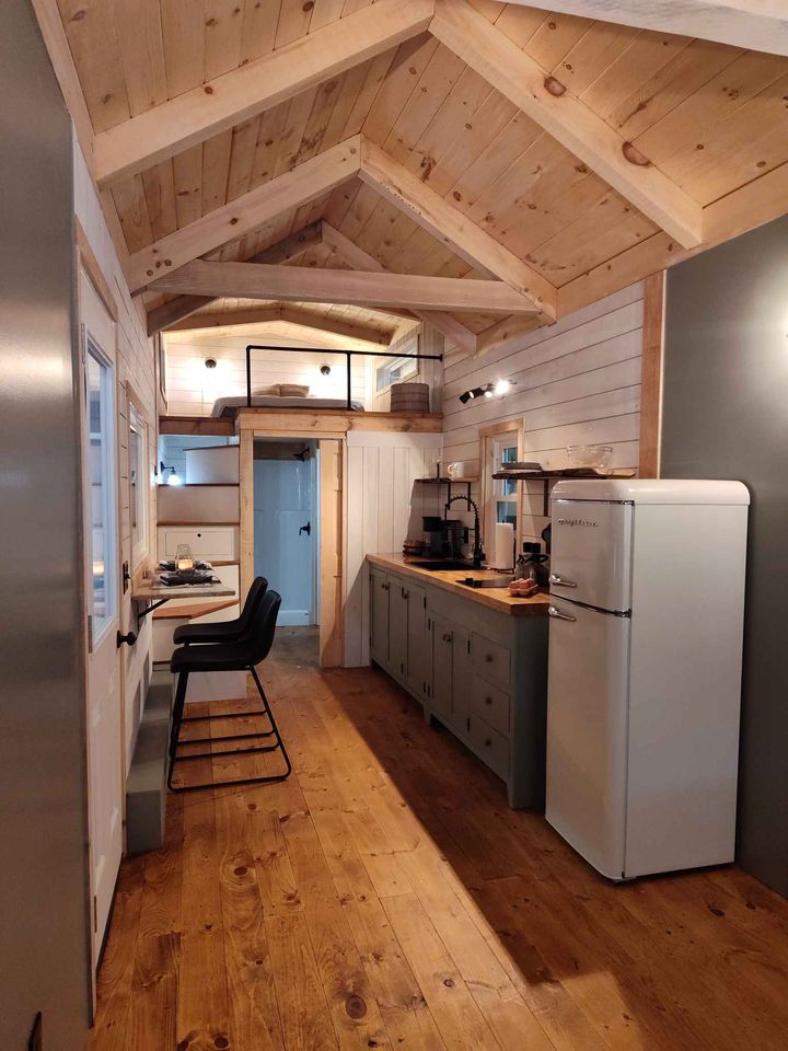 8.5X30 Craftsman Tiny Home w: one loft 13