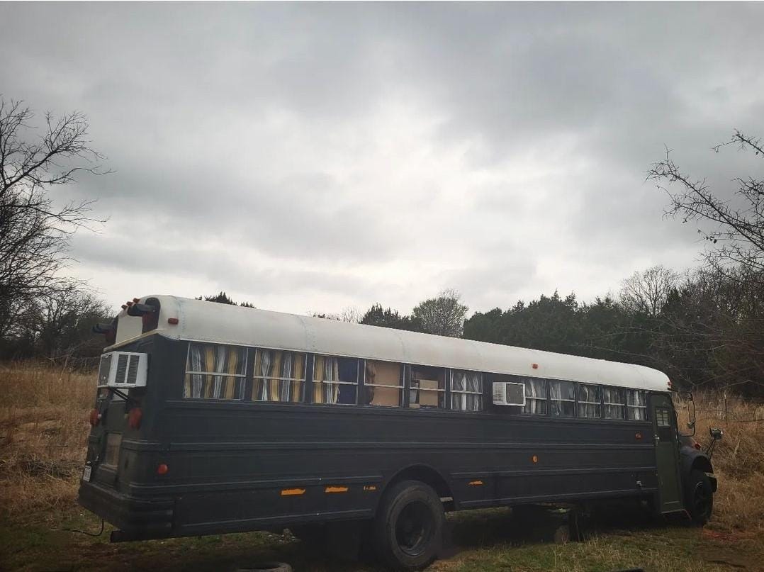 School Bus Conversion for Family of 3