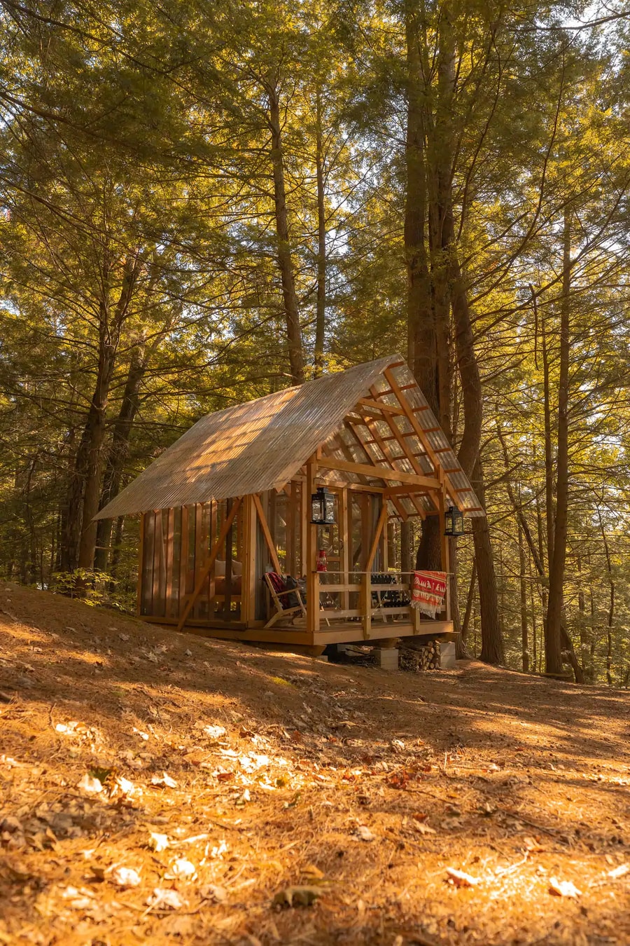 Screened-In Tiny Cottage in the Vermont Woods 9