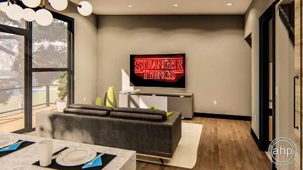 932 sq ft Modern House w: Ground Floor Garage 4