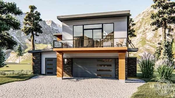 932 sq ft Modern House w: Ground Floor Garage 7