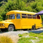 New Zealand Quirky Yellow Bus Vacation