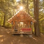 Screened-In Tiny Cottage in the Vermont Woods