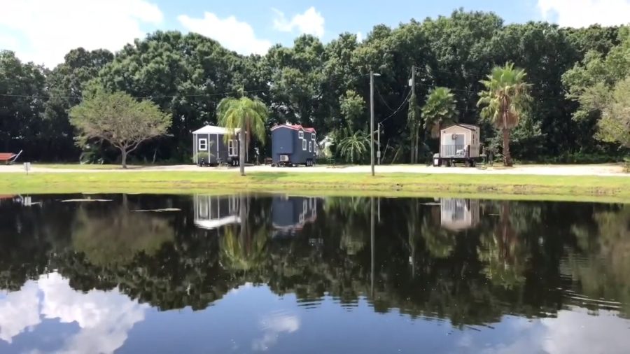 A real tiny house community in Ruskin Florida – Photo by Andrew Bennett of Core Housing Solutions 001