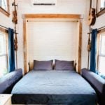 Adaptable Queen Murphy Bed Dining Table AND Lounge by Cornerstone Tiny Homes 004