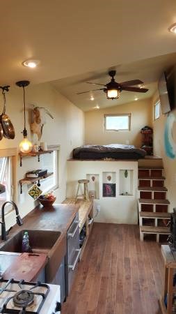 Adobe Tiny House For Sale 004