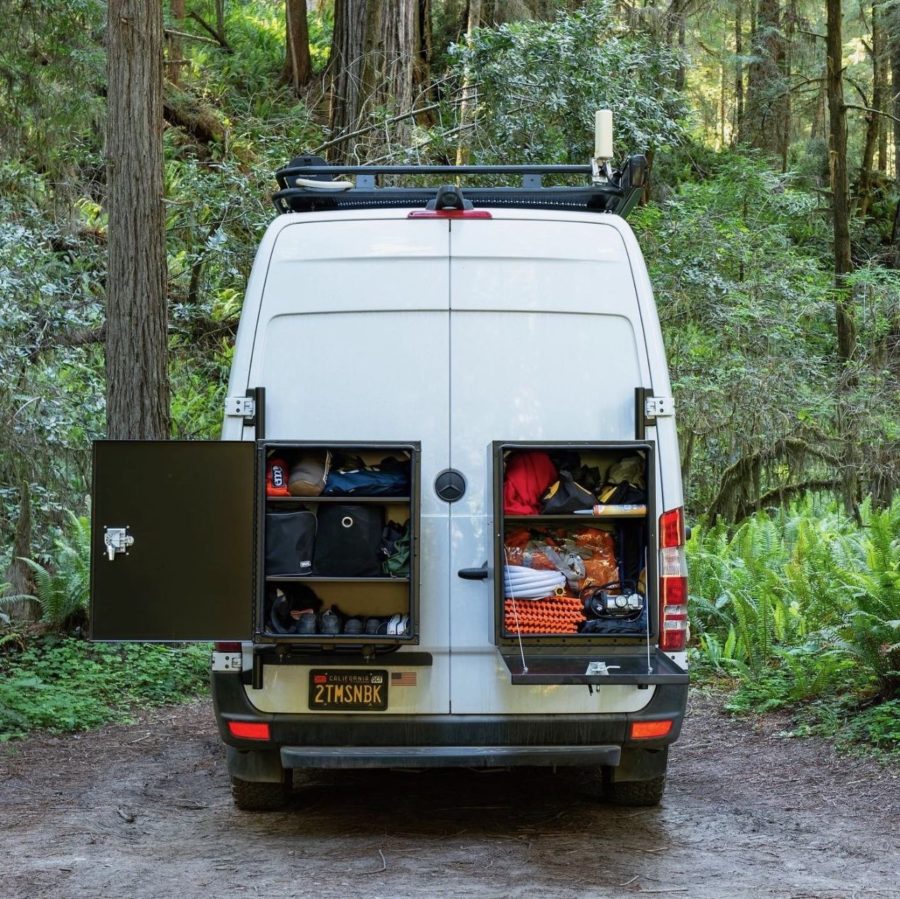 2018 Mercedes Sprinter 170 Van Conversion with Rooftop Deck and ...