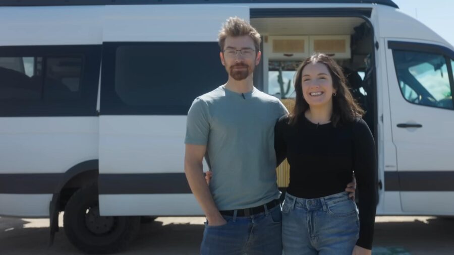 Adventurous Couple’s Second Van Conversion