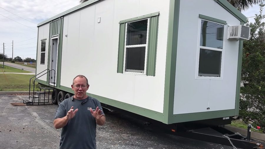 Affordable Tiny House – 34ft with Main Floor Bedroom Built by Core Housing Solutions