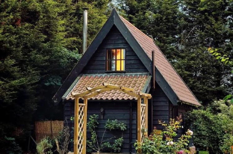 Alde Barn Tiny House With Outdoor Hot Tub via QuirkyAccom 001