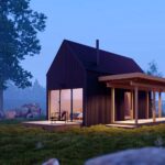 Alpine Tiny House Plans 300 square foot cottage 6