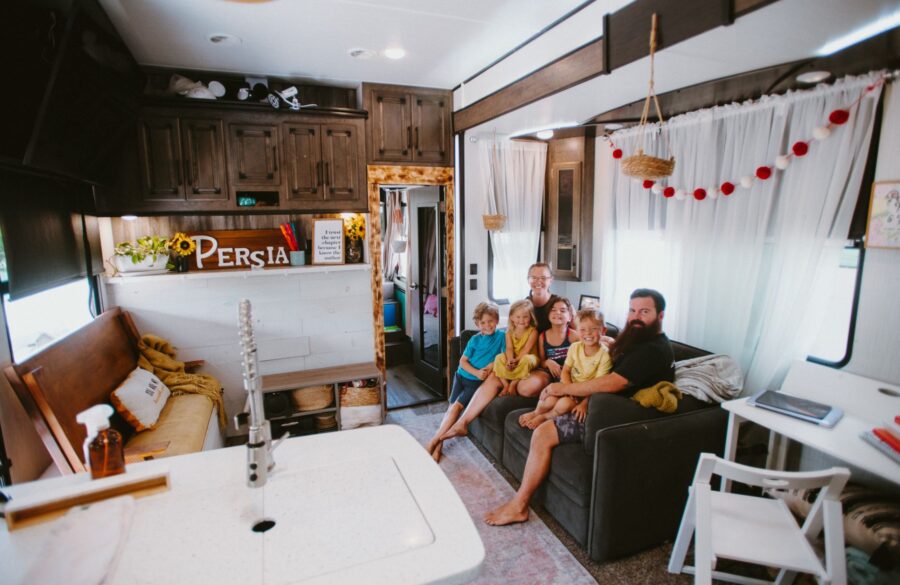 Amazing Bunk Room for 4 Kids in this RV 3