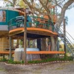 Amazing Treehouse Yurt Vacation Experience in Florida via Dan And Deborah Airbnb 001