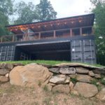 Appalachian Container Cabin in Otto North Carolina on Airbnb Built by Backcountry Containers 004