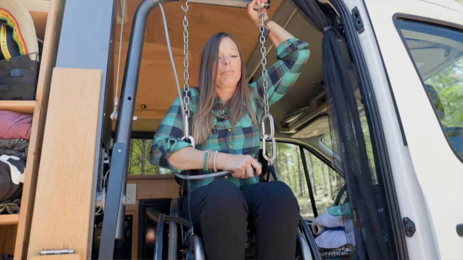 Lisa Franks' accessible van
