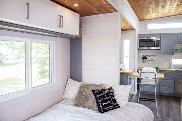 Aurora Tiny House That Expands with Huge Slide Outs the Aurora THOW 004