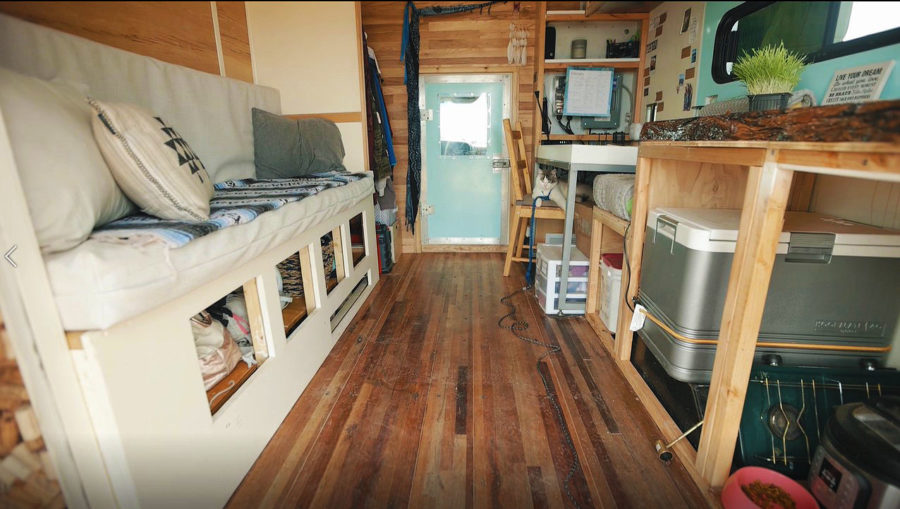 Her DIY Box Truck Tiny House – Giving Up The 9-5 For A Home On Wheels 3