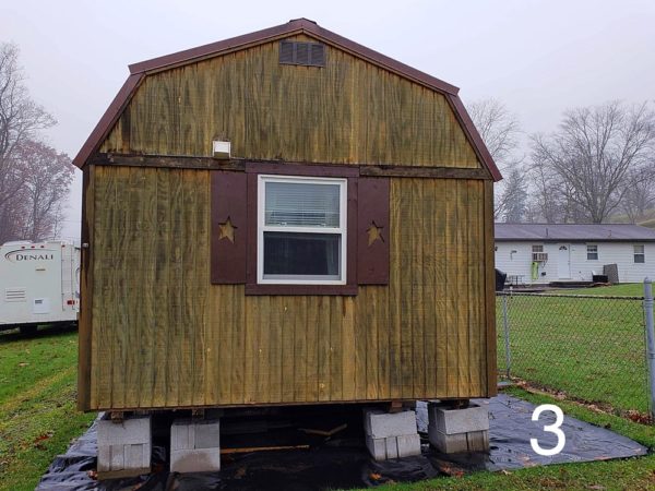 Barn Shed Converted to $15k Tiny Cabin on Blocks