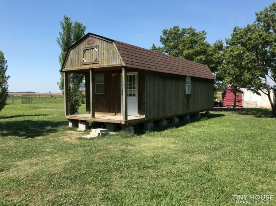 Barn Style Shed Based Tiny House for 2800 For Sale 001