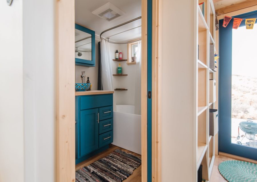 Carrie and Dan’s 28′ x 10′ Tiny Home