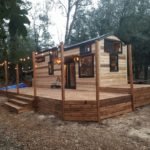 Beautiful 28ft Cedar Tiny House with Custom Deck by KJE Tiny Homes 001