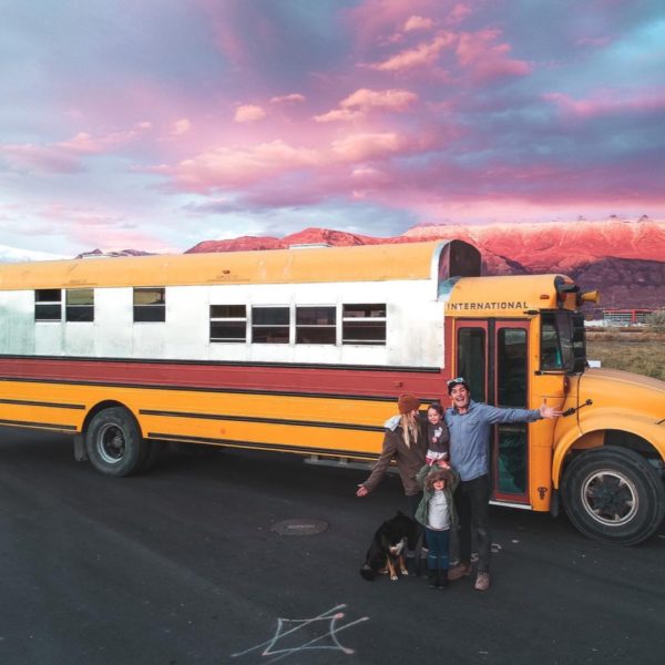 Big Family Moves into DIY School Bus Conversion Tiny Home 001