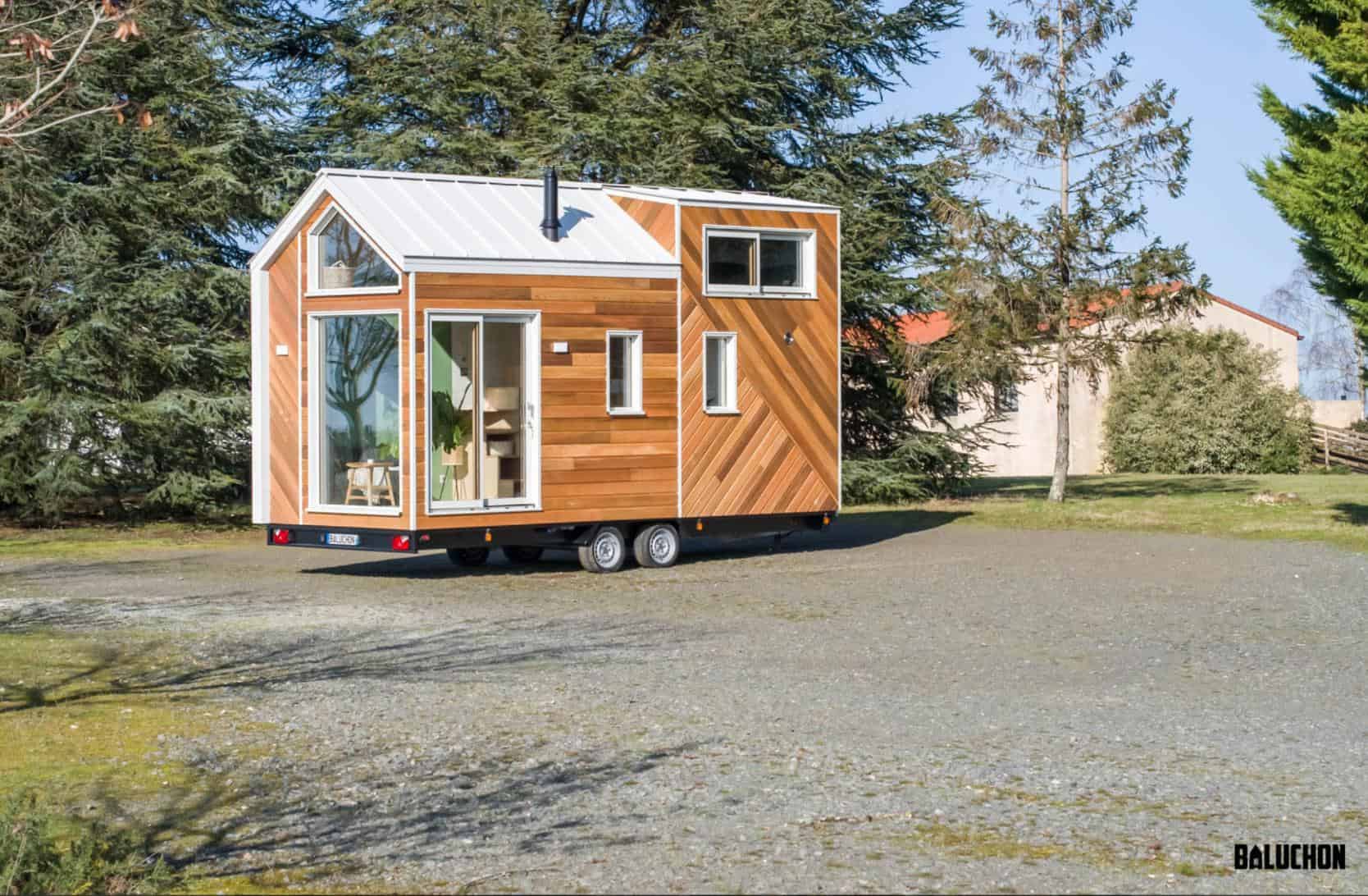 Tiny House with Office on Wheels