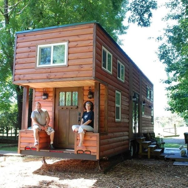 Breast Cancer Survivor and Husband Build Tiny House-001